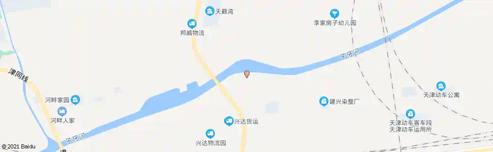 天津隐贤村_公交站地图_天津公交_妙搜公交查询2025