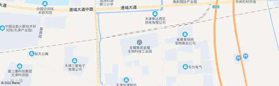 天津金耀生物_公交站地图_天津公交_妙搜公交查询2025