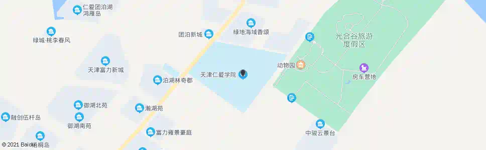 天津团泊新城仁爱学院公交站_公交站地图_天津公交_妙搜公交查询2025