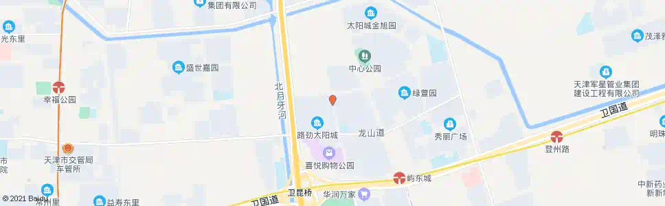 天津凤山道_公交站地图_天津公交_妙搜公交查询2025