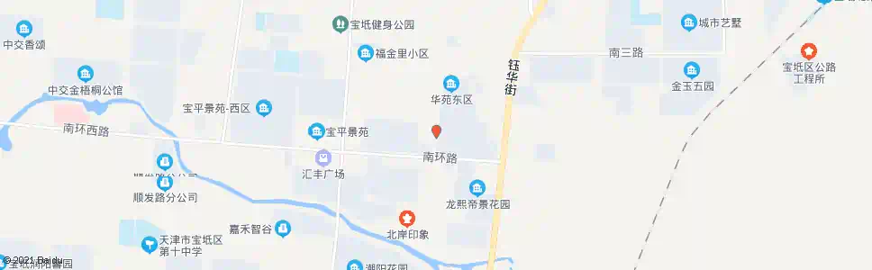 天津天宝新苑_公交站地图_天津公交_妙搜公交查询2025