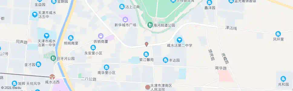 天津新建里_公交站地图_天津公交_妙搜公交查询2025