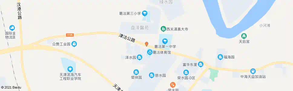 天津葛沽创意中心_公交站地图_天津公交_妙搜公交查询2025