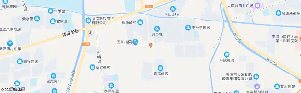天津榕园_公交站地图_天津公交_妙搜公交查询2025