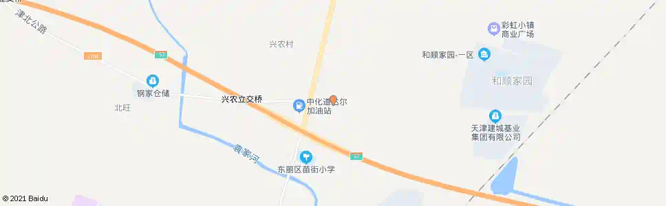 天津啓新里_公交站地图_天津公交_妙搜公交查询2025