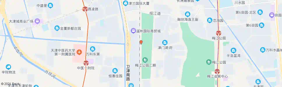天津梅江西路_公交站地图_天津公交_妙搜公交查询2025