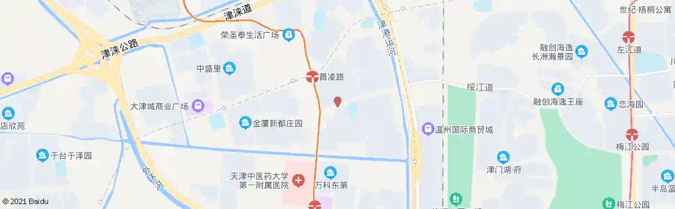 天津王兰花园_公交站地图_天津公交_妙搜公交查询2025