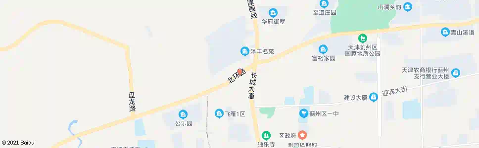 天津长城大道_公交站地图_天津公交_妙搜公交查询2025