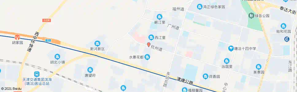 天津珠江里_公交站地图_天津公交_妙搜公交查询2025