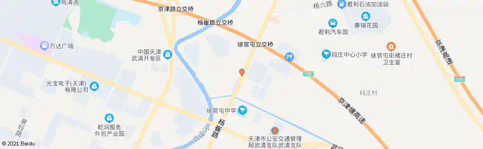 天津徐官屯人民法庭_公交站地图_天津公交_妙搜公交查询2025