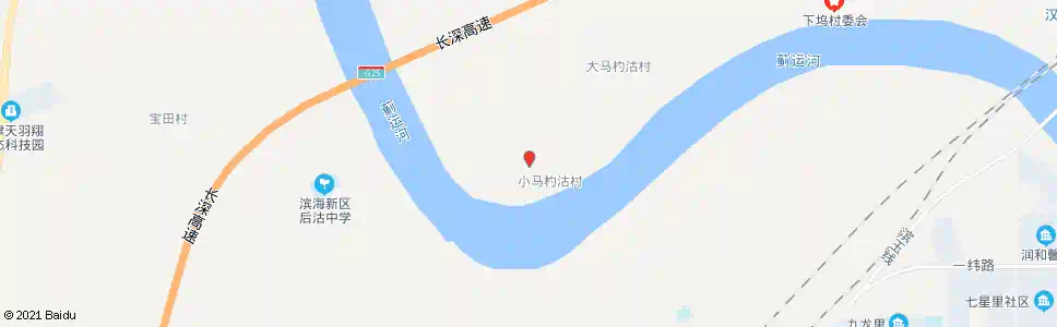 天津小马杓沽村_公交站地图_天津公交_妙搜公交查询2025
