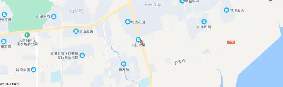 天津时代花园_公交站地图_天津公交_妙搜公交查询2025