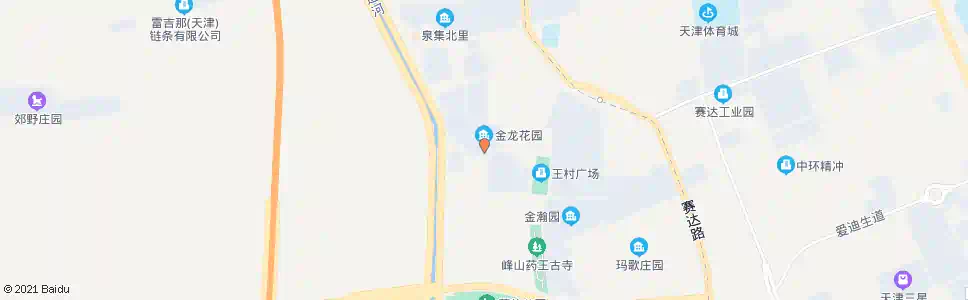 天津金龙花园_公交站地图_天津公交_妙搜公交查询2025