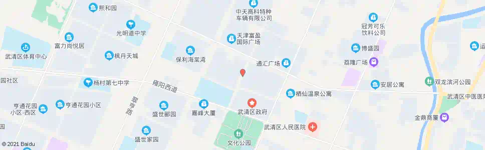 天津栖仙公寓西区_公交站地图_天津公交_妙搜公交查询2025