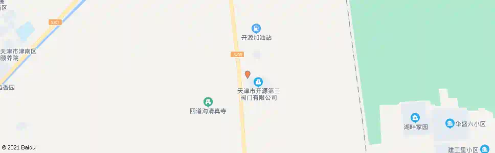 天津津南第三阀门公司_公交站地图_天津公交_妙搜公交查询2025