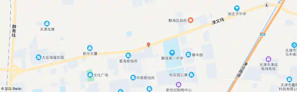 天津东边庄东_公交站地图_天津公交_妙搜公交查询2025