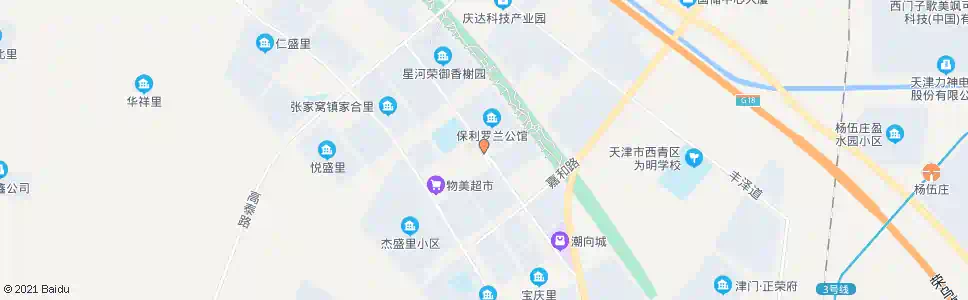 天津田丽小学_公交站地图_天津公交_妙搜公交查询2025