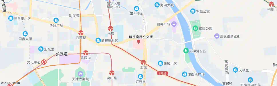 天津区医院_公交站地图_天津公交_妙搜公交查询2025