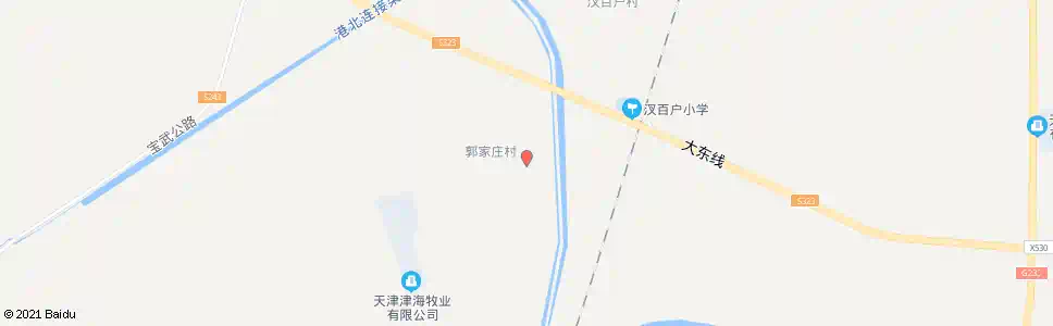 天津郭家店_公交站地图_天津公交_妙搜公交查询2025