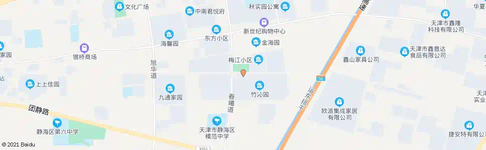 天津幸福新天地_公交站地图_天津公交_妙搜公交查询2025