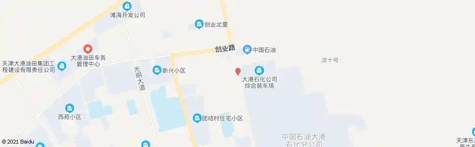 天津大港石化公司_公交站地图_天津公交_妙搜公交查询2025