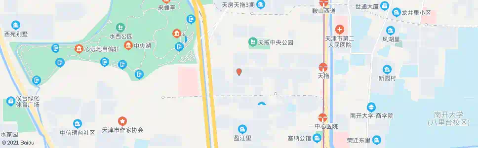 天津金典花园_公交站地图_天津公交_妙搜公交查询2025
