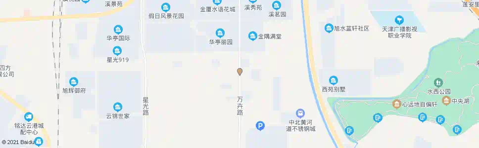 天津万卉路卉康道_公交站地图_天津公交_妙搜公交查询2025