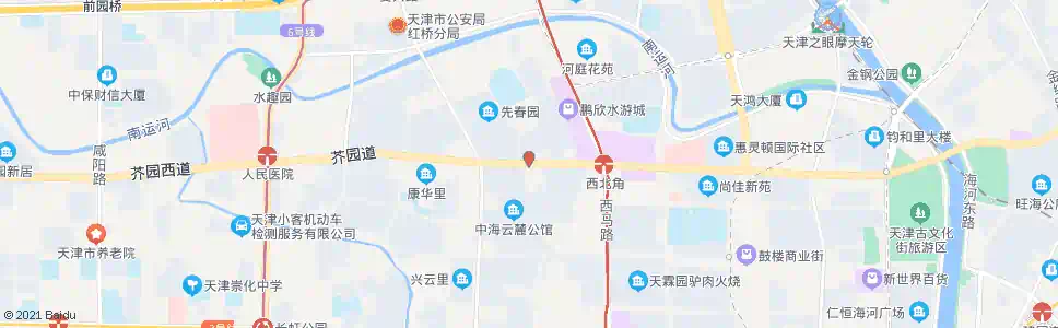 天津铃铛阁_公交站地图_天津公交_妙搜公交查询2025