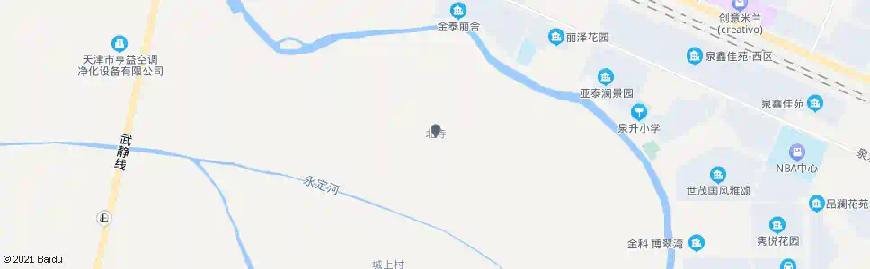 天津北寺东洼路口_公交站地图_天津公交_妙搜公交查询2025