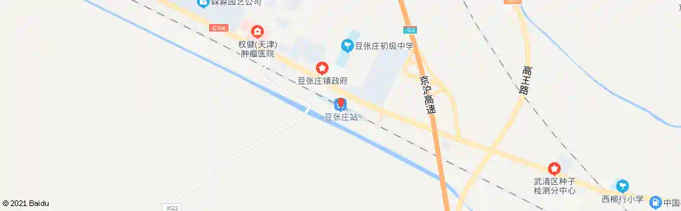 天津豆张庄乡_公交站地图_天津公交_妙搜公交查询2025