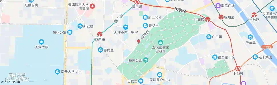 天津桂林路_公交站地图_天津公交_妙搜公交查询2025