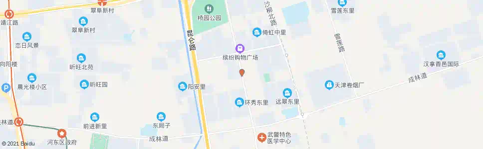 天津崂山道_公交站地图_天津公交_妙搜公交查询2025