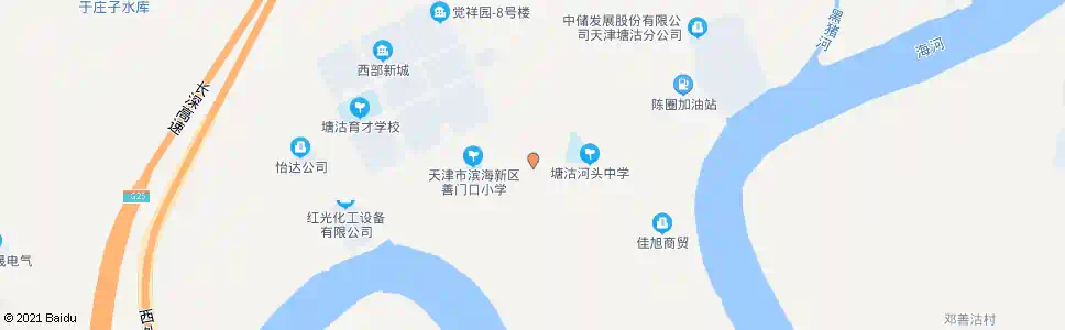 天津善门口村_公交站地图_天津公交_妙搜公交查询2025