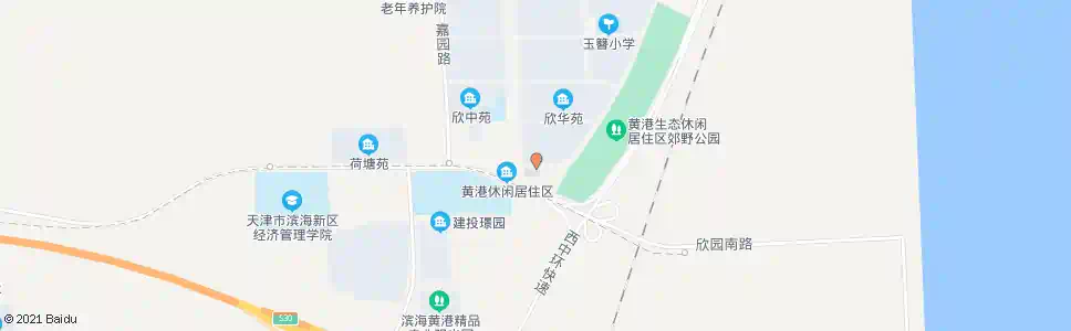 天津欣雅苑_公交站地图_天津公交_妙搜公交查询2025