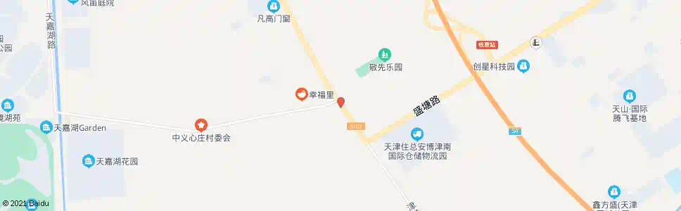 天津潘家洼_公交站地图_天津公交_妙搜公交查询2025