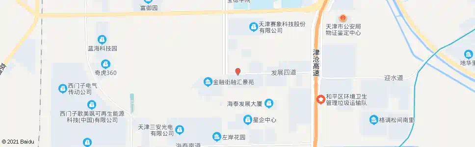 天津蓝天高科_公交站地图_天津公交_妙搜公交查询2025