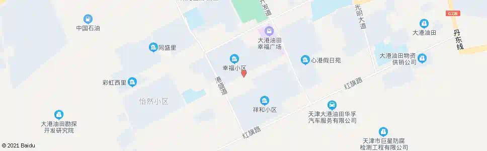 天津幸福里南门_公交站地图_天津公交_妙搜公交查询2025