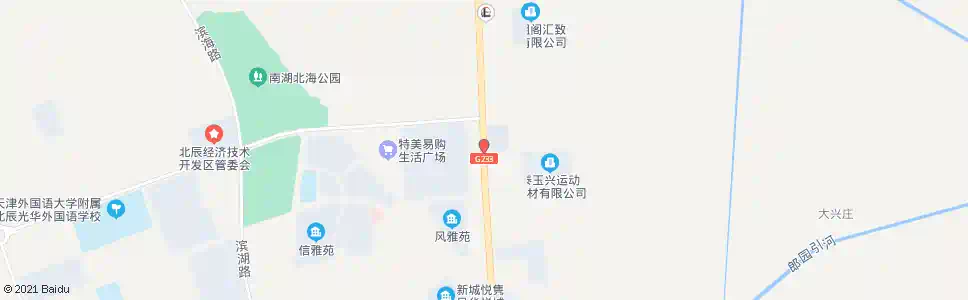 天津栖风台_公交站地图_天津公交_妙搜公交查询2025