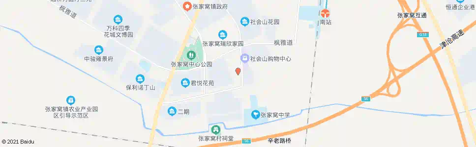 天津嘉佑温泉_公交站地图_天津公交_妙搜公交查询2025