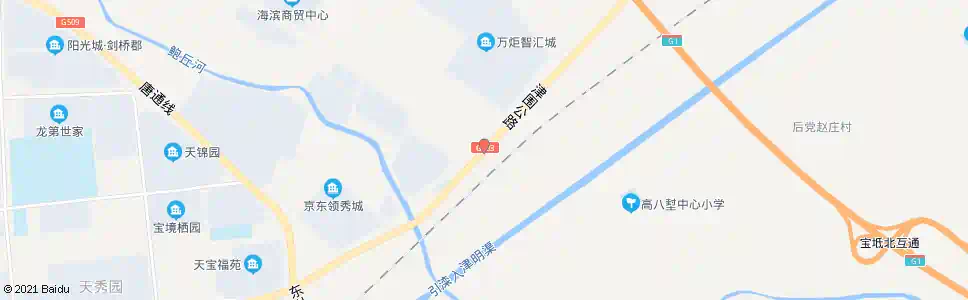 天津海滨物流城_公交站地图_天津公交_妙搜公交查询2025