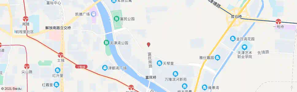 天津郑庄子_公交站地图_天津公交_妙搜公交查询2025