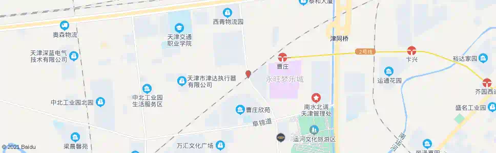 天津中北镇管委会_公交站地图_天津公交_妙搜公交查询2025