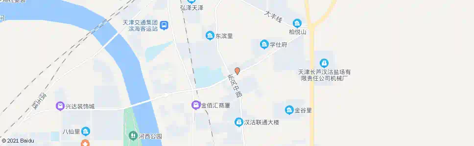 天津魏民里_公交站地图_天津公交_妙搜公交查询2025