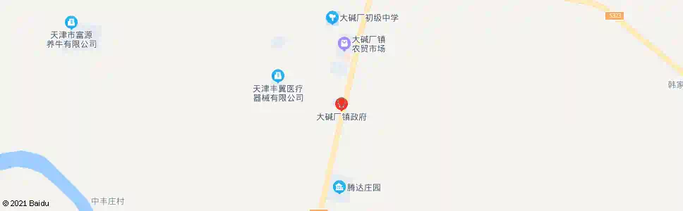 天津大碱厂镇_公交站地图_天津公交_妙搜公交查询2025