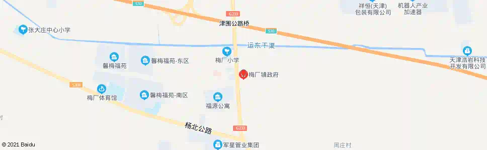 天津梅厂集市_公交站地图_天津公交_妙搜公交查询2025