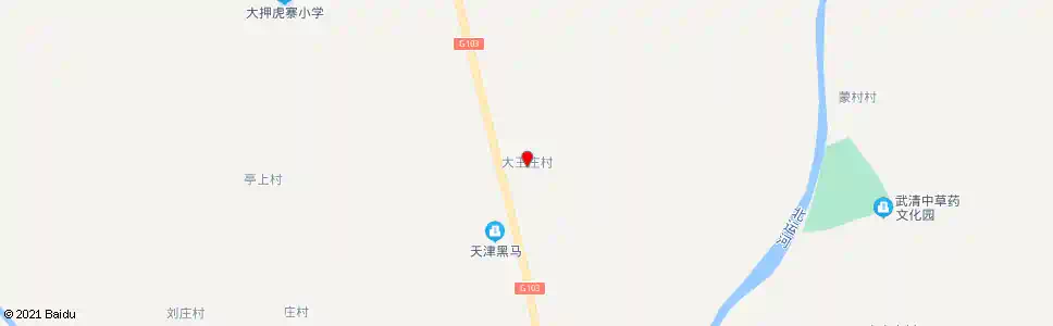 天津大王庄村_公交站地图_天津公交_妙搜公交查询2025
