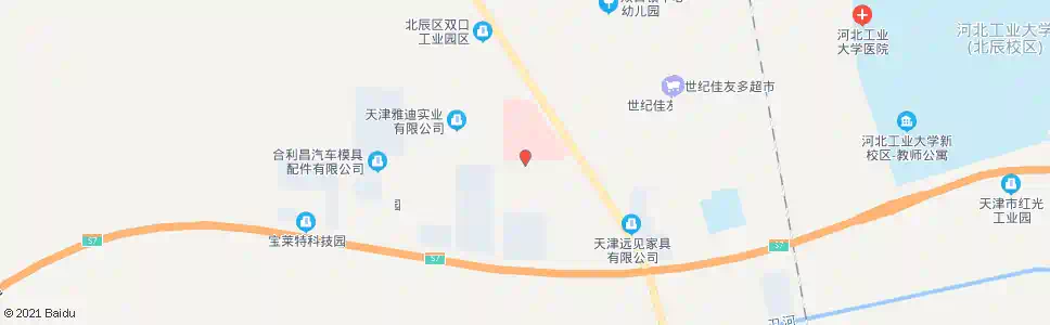 天津北辰医药园_公交站地图_天津公交_妙搜公交查询2025