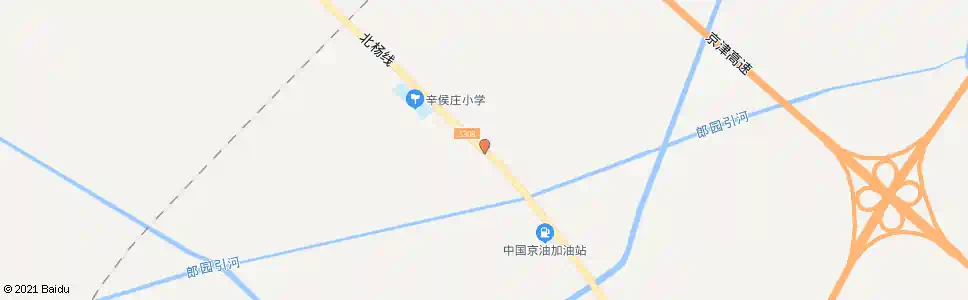 天津辛侯庄_公交站地图_天津公交_妙搜公交查询2025