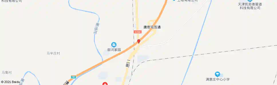 天津夏官屯_公交站地图_天津公交_妙搜公交查询2025