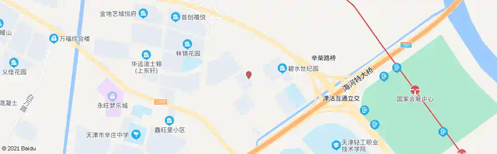 天津鑫谷科技园_公交站地图_天津公交_妙搜公交查询2025
